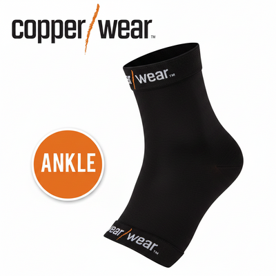 Remedy Health Copper Wear Ankle Sleeve – Copper-Infused Compression Support Sleeve