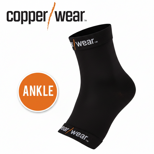 Remedy Health Copper Wear Ankle Sleeve – Copper-Infused Compression Support Sleeve
