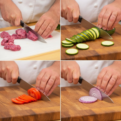 Homemax Power Chef Self Sharpening Knife Set