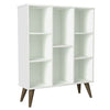 Armoire Link Bookcase White