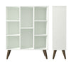 Armoire Link Bookcase White