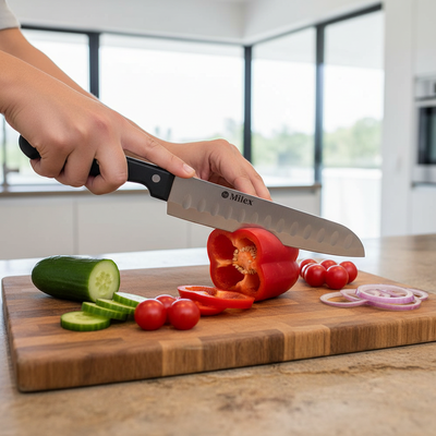 Milex 14pcs Full Tang Block Knife Set