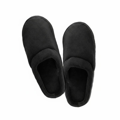 Remedy Health Unisex Gel Slippers - Black