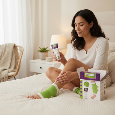 Remedy Health Silky Sox Spa Gel Pedicure Set