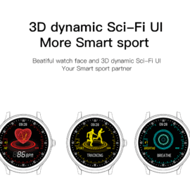 PA80 Polaroid Round Full Touch Fitness Watch Homemark