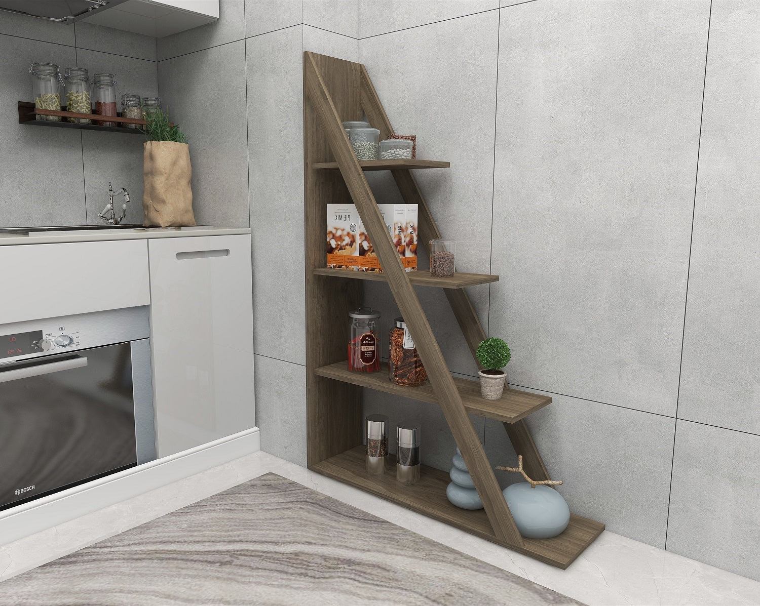 Armoire Amando Bookcase – Homemark