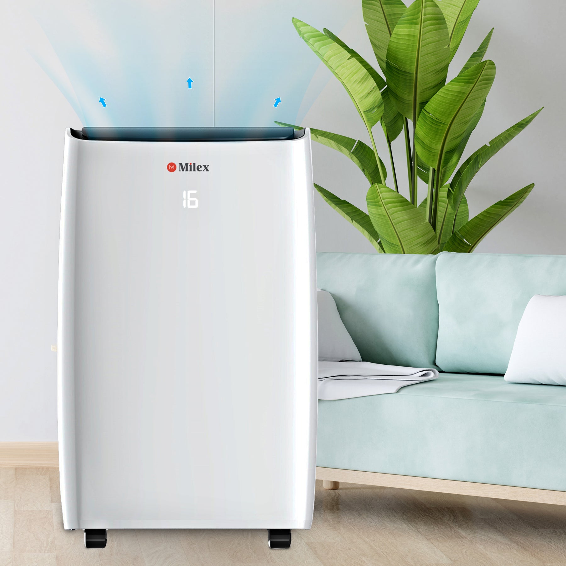 Milex Portable Touchscreen Air Conditioner Homemark