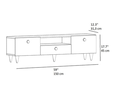 Armoire Suny TV Stand - Homemark