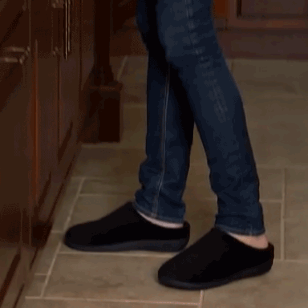 Remedy Health Unisex Gel Slippers Blue