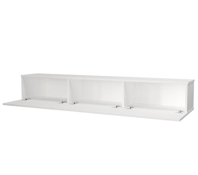 Armoire Damla Floating TV Stand - White - Homemark