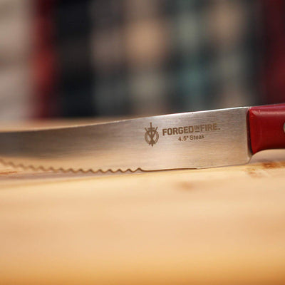 Forged in Fire Steak Knife - 6pc Set - Homemark