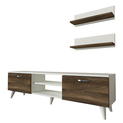 Armoire Geacles Walnut TV Unit - Homemark