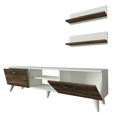 Armoire Geacles Walnut TV Unit - Homemark