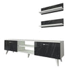 Armoire Geacles Marble Look TV Unit - Homemark