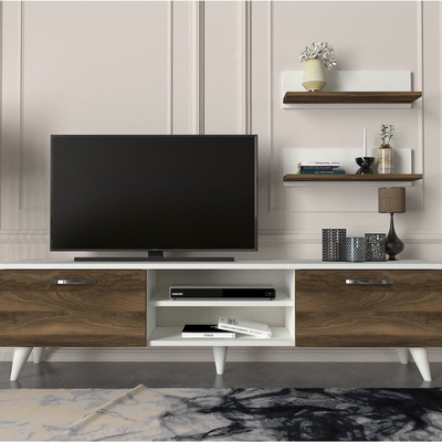 Armoire Geacles Walnut TV Unit - Homemark