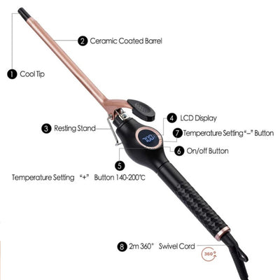 Igia Chopstick Hair Curler - 9mm - Homemark