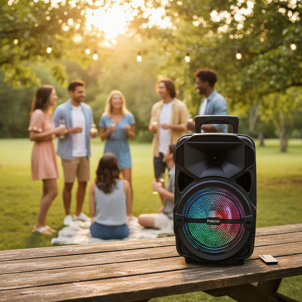 Polaroid LED DJ Speaker - Homemark