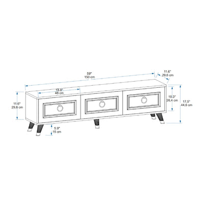 Armoire Romens 150 TV Stand - Homemark