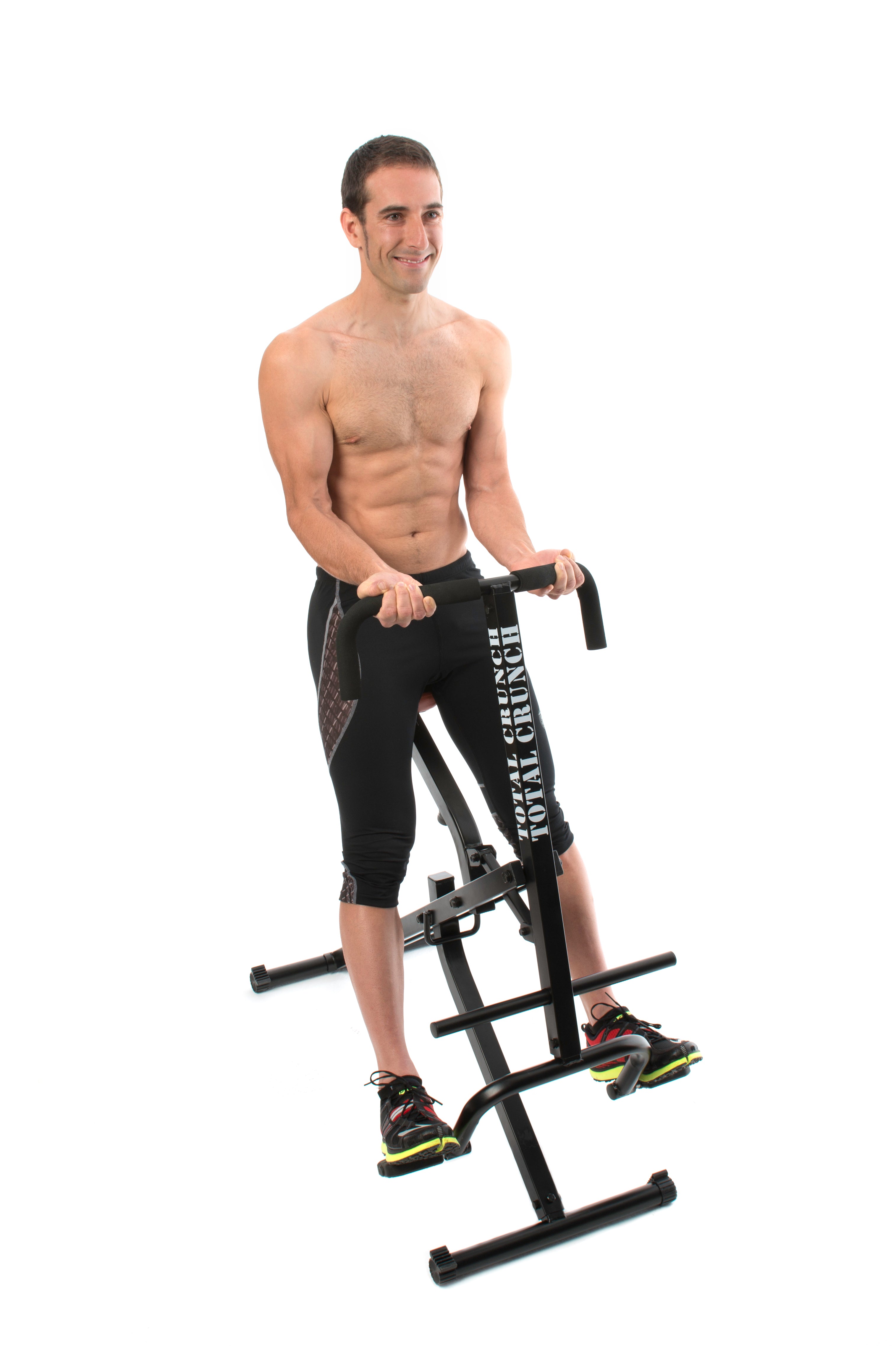 Total Crunch Power Rider Revolutionary Crunch Squat Machine for Abs and  Glutes