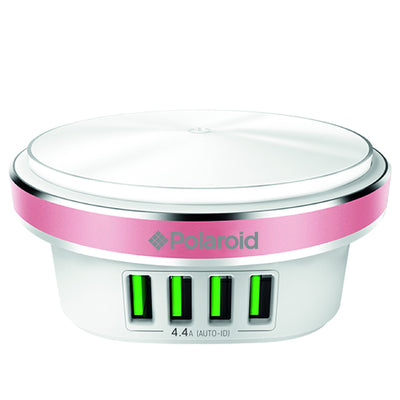 Polaroid 4 Port USB Press Lamp - Homemark