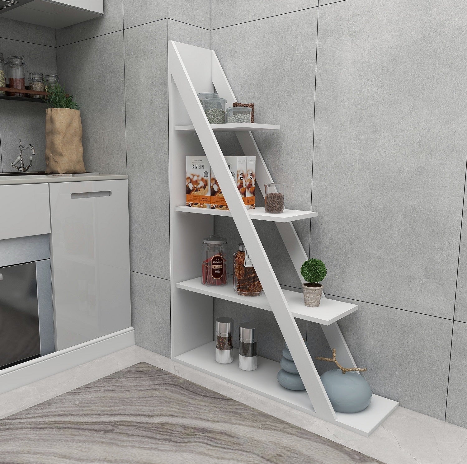 Armoire Amando Bookcase – Homemark
