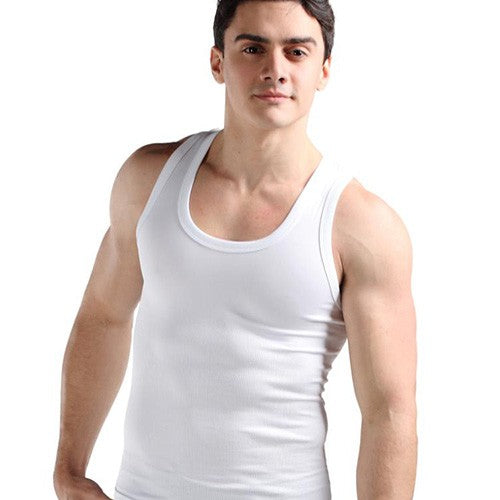 Shygol Men Compression Slimming Body Shaper Vest - Black